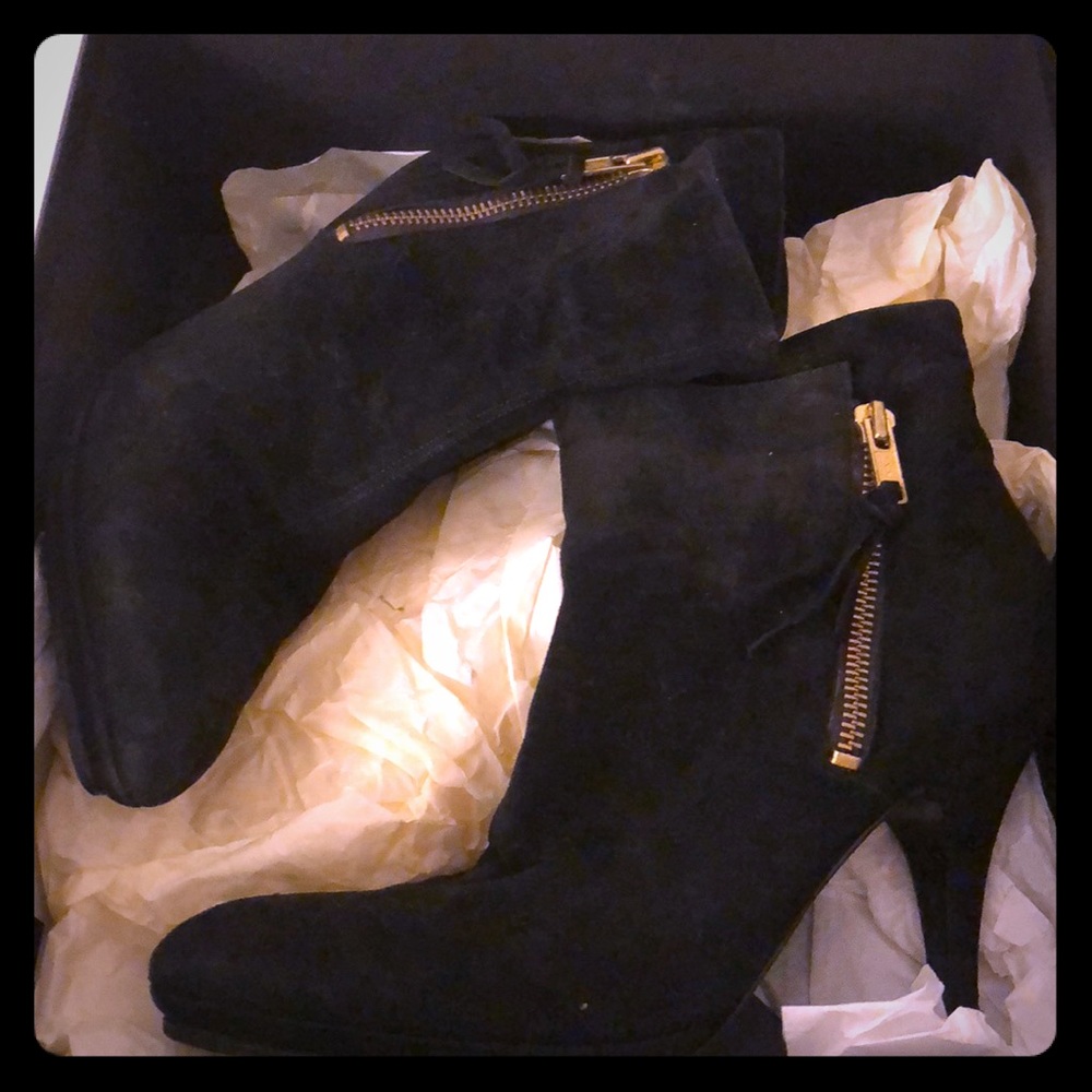 Black Suede boots